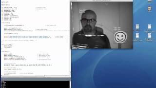 Face tracking with Processing and OpenCV [upl. by Nonez]