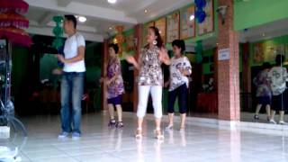 ECHA PALLA Line dance demo by friends of wenarika  sanggar Edam [upl. by Hebe]