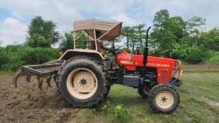 Swaraj 855 FE With Kaltivator Farming  Swaraj Tractor Video  Tractor Wala Video [upl. by Harli]