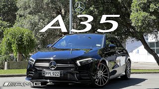 2022 MercedesAMG A35 Review [upl. by Danieu]