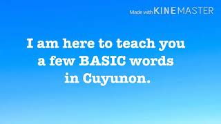 How to speak Cuyonon [upl. by Gyatt]