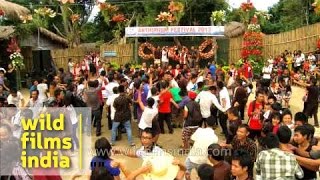 Mizo rock singer F Sanglura entertains all  Anthurium festival [upl. by Adnawak]