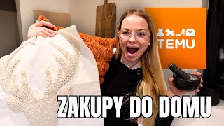 ZAKUPY DO DOMU  OZDOBY ŚWIĄTECZNE I JESIENNE  HAUL TEMU [upl. by Fisken513]