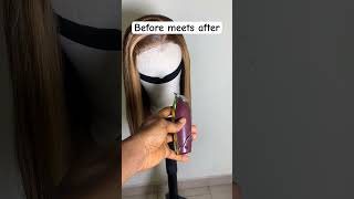 How to switch your rough looking wig to a demure wig [upl. by Bolanger]