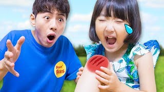 마슈 뽀로로밴드 스티커놀이The Boo Boo Story Song with Maya and Mary  마슈토이 Mashu ToysReview [upl. by Ligriv]