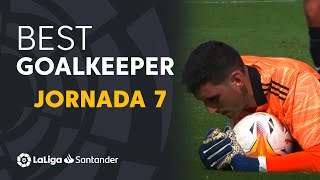 LaLiga Best Goalkeeper Jornada 7 Sergio Herrera [upl. by Mharg381]