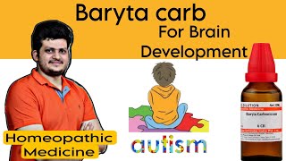 Baryta Carb  Symptoms  How to Use  Autism  Memory loss  Increase Height  Homeopathic Medicine [upl. by Ytsud]