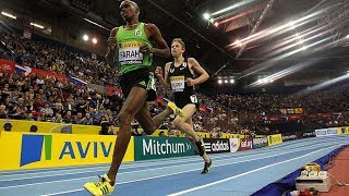 Mo Farah vs Galen Rupp at 5000m UK Indoor 2011 [upl. by Windham92]