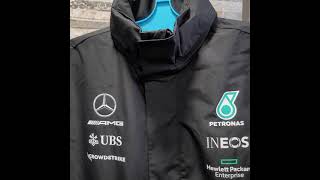 F1 Mercedes Benz平治車隊 2021 Team Rain Jacket [upl. by Jeannine34]