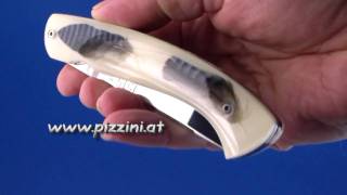 Thiers France 1515 Blue Wings Einhandmesser  wwwpizziniat [upl. by Lark]