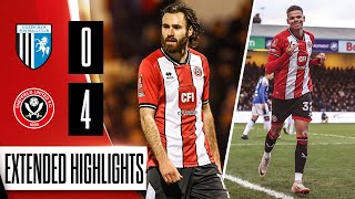 McAtee amp Osula Goals  Brereton Diaz debut 🙌  Gillingham 04 Sheffield United  FA Cup highlights [upl. by Haila749]