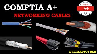 Networking Cables Rundown For CompTIA A Exam [upl. by Sapphira986]