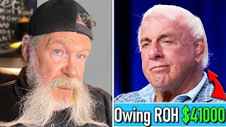 Dutch Mantell on Ric Flair Owing Cary Silkin 41000 for Unfulfilled ROH Appearances [upl. by Niabi961]