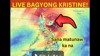 October 24 Live Monitoring Kristine PH Typhoon kristinephnow KristinePh Bagyong Kristine [upl. by Ycats]