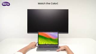 The New BenQ MA Series  The First 4K Monitor Series Designed for Mac Book Users [upl. by Janos]