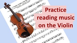 Violin Note Reading Lightly Row [upl. by Myrah]