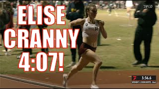 Bowerman Track Clubs Elise Cranny Puts On A 1500m MASTERPIECE [upl. by Olathe775]