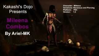 MKX  Mileena Combos  31 to 42 one bar [upl. by Nrublim252]