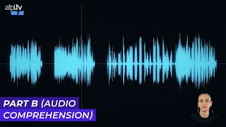 Part B  Audio Comprehension  ICAO Level Sınavı [upl. by Akinor172]