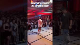 Shehyee vs Sixth Threat PSP Rap Battle Result matiramayaman [upl. by Eelac695]