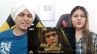 Ertugrul Ghazi Urdu  Episode 16 Season 5 [upl. by Rubetta]