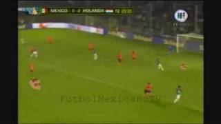 Amistoso  Holanda vs México  260510  Gol de Chicharito [upl. by Daloris475]