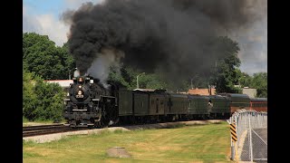 HiDef NKP 765 Steam Locomotive at 70 MPH [upl. by Maud286]