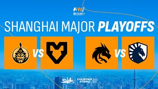 Day 1  PW Shanghai Major 2024  Playoffs  КРNВОЙ ЭФИР [upl. by Aleehs893]