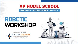 Teckybot successfully conducted a Workshop on Robotics Technology at AP Model School  Perumali [upl. by Steffen]