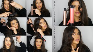 How to CHOOSE and USE your CURLING IRON or WAND for Different styles  Eleise [upl. by Cilla216]