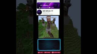 minecraft See This 🫶❤️‍🩹 Like and Subscribe To MS NINJA YT444 [upl. by Adnaram]