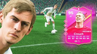 95 FUTTIES HERO PETER CROUCH SBC PLAYER REVIEW  EA FC 24 ULTIMATE TEAM [upl. by Annissa720]