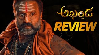 Akhanda Movie Review  Nandamuri Balakrishna  Boyapati Srinu  Telugu Movie  THYVIEW [upl. by Berners593]