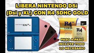 🛠️🎮 Como liberar NINTENDO DSi  DSi XL en 2024 con R4 SDHC GOLD PRO paso a paso 🛠️🎮 [upl. by Chevy]