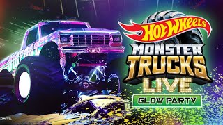 Hot Wheels Monster Trucks Live Glow Party  Albany NY 2024 11424 [upl. by Trevethick]