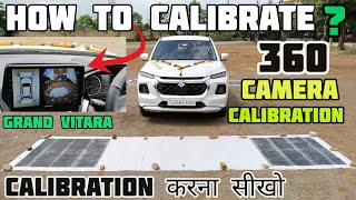 how to calibrate 360 car cameracar 360 degree camera calibration360 camera calibration360Camera✅ [upl. by Anier]