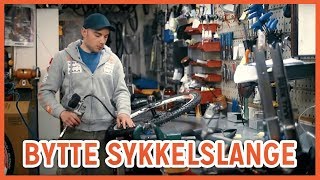 Hvordan bytte sykkelslange [upl. by Padraic983]