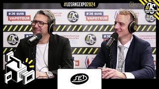 LOSANGE Expo 2024  SED le pipier expert dans la vape [upl. by Roze]