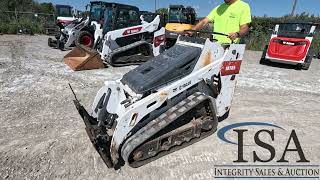 1105  2016 Bobcat MT85 Skid Steer Will Be Sold At Auction [upl. by Malamud]