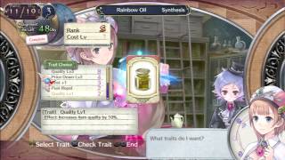 Atelier Rorona Plus  Making Cost Trait Supplements amp Junk [upl. by Avihs]