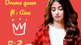 Sajal Aly Whats app Status Song  Drama Queen [upl. by Nylemaj756]