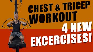 Best Chest Workout on the Bowflex  20 min HIIT with NEW Exercises [upl. by Ainesey]