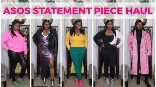 ASOS STATMENT PIECE HAUL TRY ON [upl. by Dett316]