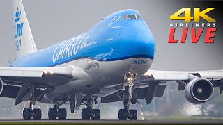 🔴 Amsterdam Schiphol Airport LIVE  4K [upl. by Yorle278]