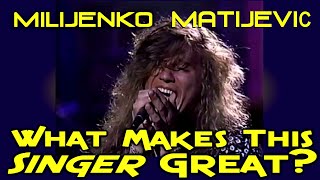 What Makes This Singer Great Milijenko Matijevic [upl. by Pollyanna718]