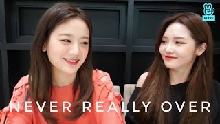 Never Really Over  Gyuri and Jisun GyulSun fromis9 프로미스나인 [upl. by Nosirrag]