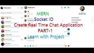 Real Time Chat App react  node  express  Socketio  mongodb  mern  project Overview 1 [upl. by Justin]