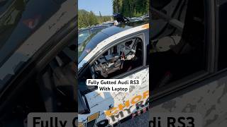 Fully Gutted Audi RS3 With Laptop audi rs3 audirs3 audiclub audilove audilife audilover [upl. by Eagle]