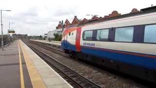 East Midlands Trains Class 222 Departing Loughborough 25615 [upl. by Bulley650]