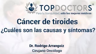 Causas y síntomas del cáncer de tiroides conoce todos los detalles [upl. by Eissen]